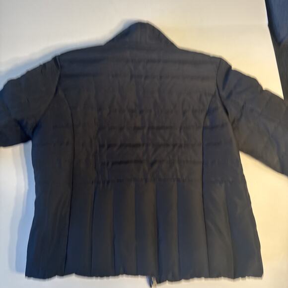 Kenneth Cole Reaction Puffer Jacket Women’s XL Black Full Zip Down Coat - Picture 7 of 7